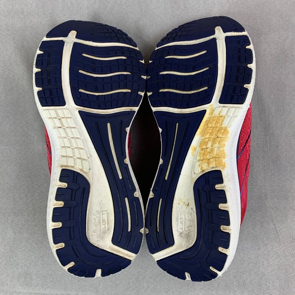 Brooks Womens Shoes Size 10 B Glycerin 19 Pink Purple Lightweight Running Gym - Picture 11 of 12